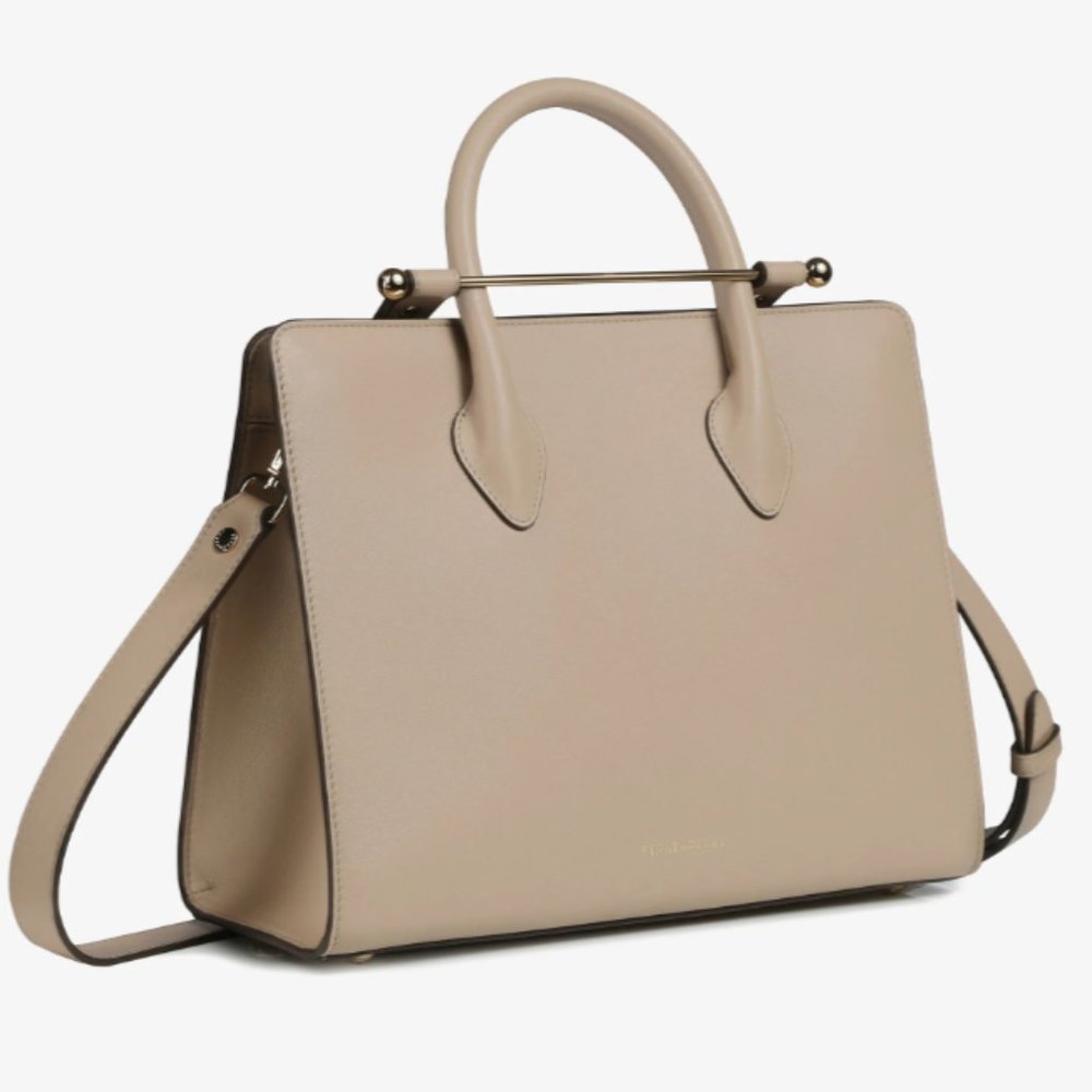 THE STRATHBERRY MIDI TOTE in Desert